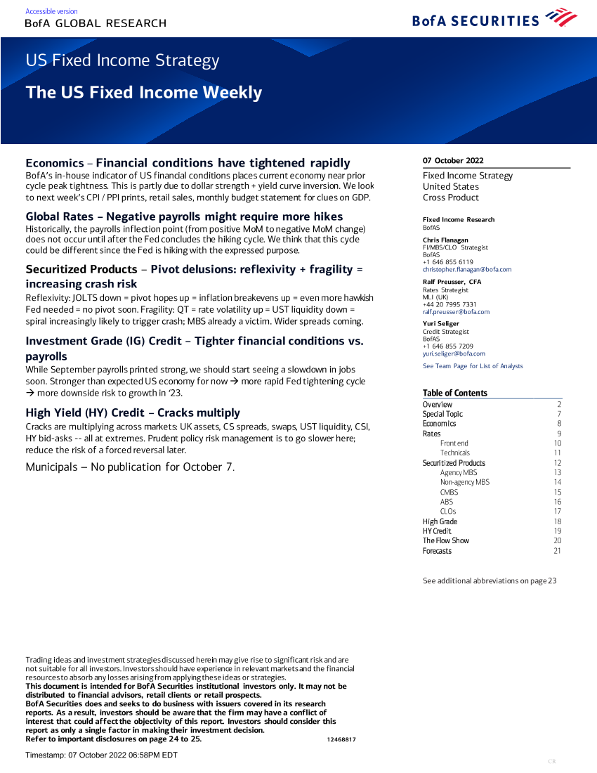 BofA Global Research-US Fixed Income Strategy The US Fixed Income WeeklyBofA Global Research-US Fixed Income Strategy The US Fixed Income Weekly_1.png